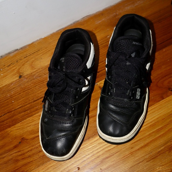 New Balance 550 - Black & White - Woman's Size 6 - Picture 7 of 7